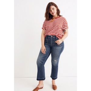 EUC Cali Demi-Boot Jeans: Patch Pocket Edition